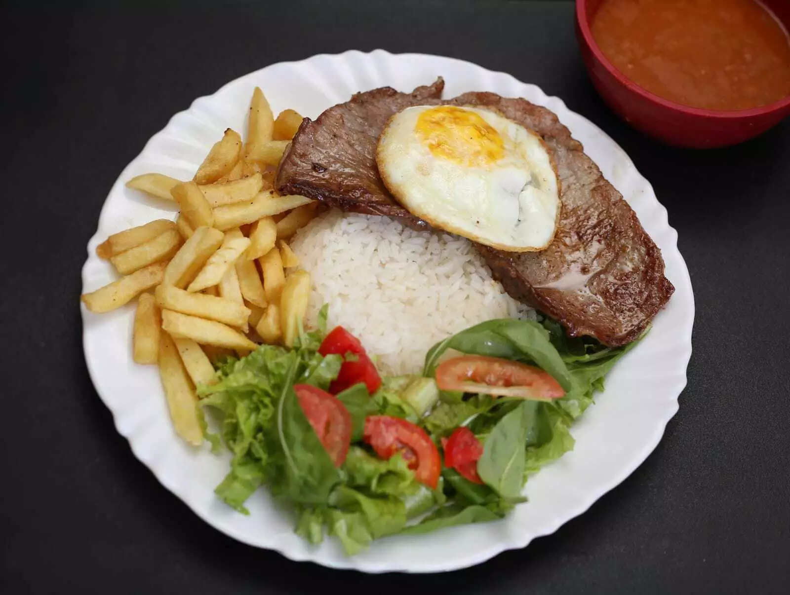 Prato de almoço